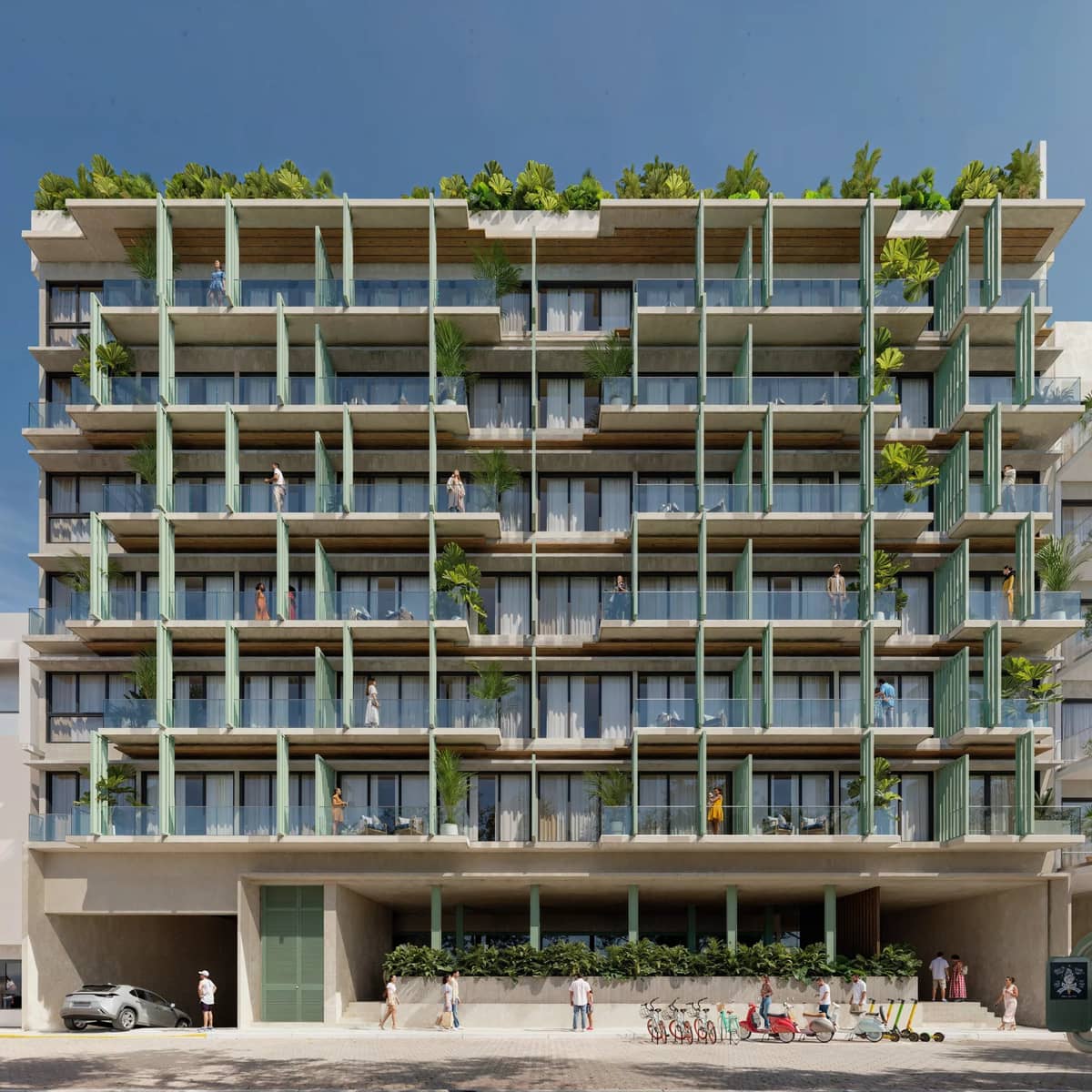 Elegant condos presale | 50m from 5th Avenue & 500m from the beach | Playa del Carmen - Downtown