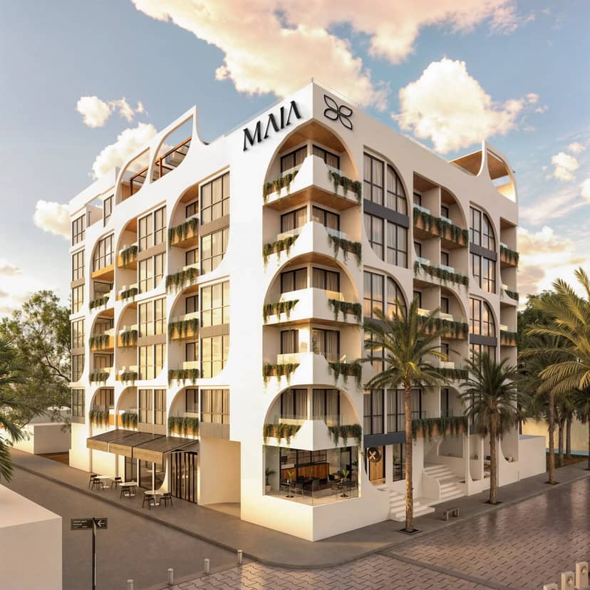 Presale luxury condos | turnkey & ocean view rooftop | Playa del Carmen - 5th Avenue