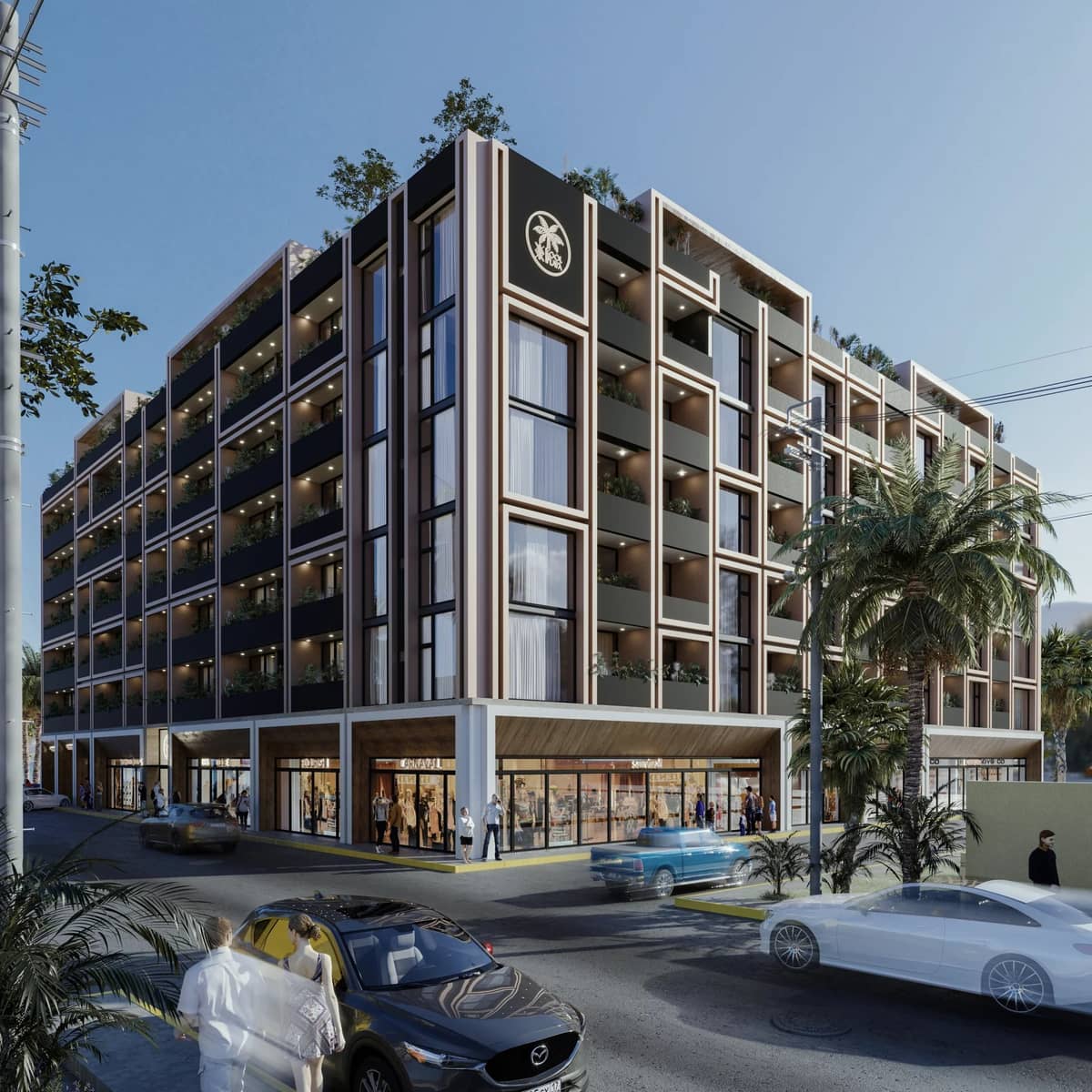 Turnkey investment condos presale | 1 km to beach & Dual pools | Playa del Carmen - Downtown