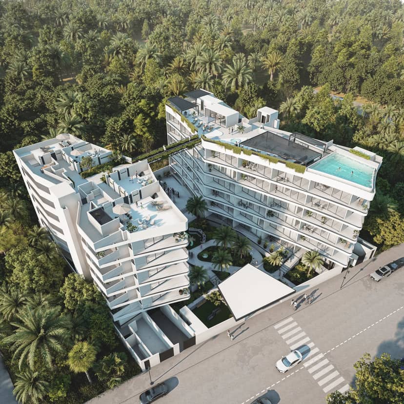 Presale prestigious condos | landscaped rooftop & peaceful jungle surroundings | Playa del Carmen - Plaza Las Américas